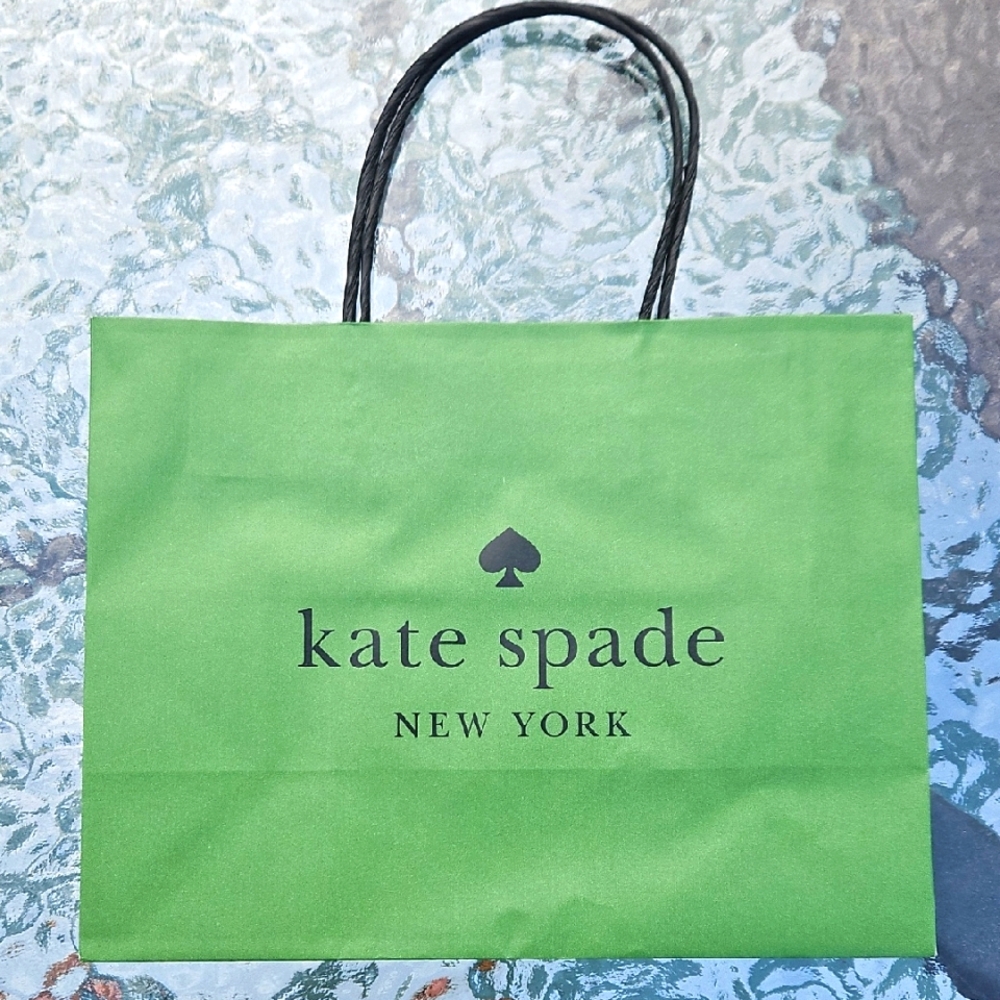 Kate Spade Vibrant Green Retail Bag